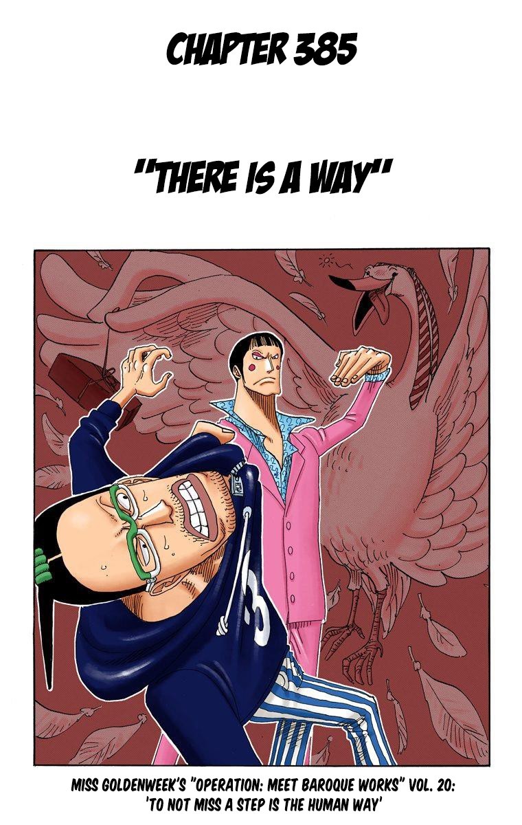 One Piece Digital Colored Chapter 385 image 02